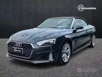 Usata Audi A5 Cabriolet Advanced Plus 204 CV (150 kW) 2022 Grigio Cabrio