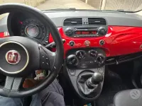Usata Fiat 500 Sport 69 CV (50 kW) 2009 Rosso Cabrio