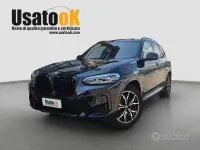 Usata BMW X3 M Sport 184 CV (135 kW) 2022 Nero SUV