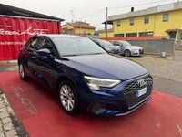 Usata Audi A3 Advanced 116 CV (85 kW) 2021 Blu Berlina