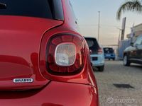 Usata Smart ForFour Brabus 109 CV (80 kW) 2018 Rosso Utilitaria