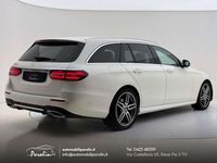 Usata Mercedes E220 Premium 194 CV (142 kW) 2021 Bianco / metallizzato Station wagon