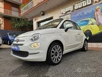 Usata Fiat 500C Lounge 69 CV (50 kW) 2019 Bianco Cabrio