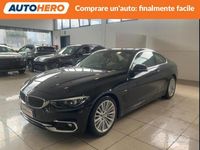 Usata BMW 430 Luxury Line 258 CV (189 kW) 2017 Nero Coupé