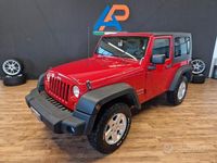 Usata Jeep Wrangler Sport 177 CV (130 kW) 2010 Rosso SUV