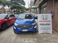 Usata Ford Ecosport 101 CV (74 kW) 2020 Blu/azzurro SUV