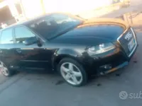 Usata Audi A3 90 CV (66 kW) 2009 Nero Utilitaria