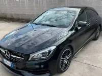 Usata Mercedes CLA200 AMG 156 CV (114 kW) 2018 Nero Coupé