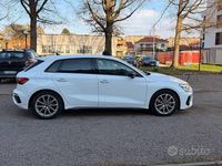 Usata Audi A3 S-Line 150 CV (110 kW) 2023 Bianco Berlina