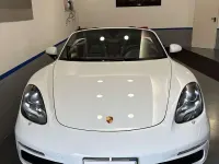 Usata Porsche 718 Boxster 300 CV (220 kW) 2018 Bianco Cabrio