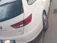 Usata Seat Leon 110 CV (80 kW) 2016 Bianco Berlina