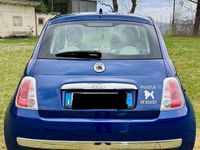 Usata Fiat 500 Lounge 75 CV (55 kW) 2010 Blu Utilitaria