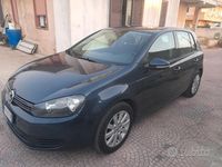 Usata VW Golf VI 110 CV (80 kW) 2009 Blu Utilitaria