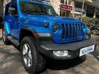 Usata Jeep Wrangler Sahara 272 CV (200 kW) 2021 Blu SUV