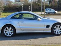 Usata Mercedes SL500 306 CV (225 kW) 2004 Argento Cabrio