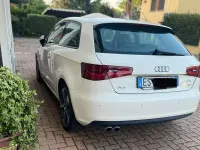Usata Audi A3 Attraction 150 CV (110 kW) 2013 Bianco Berlina