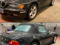 Usata BMW Z3 116 CV (85 kW) 2001 Nero Cabrio