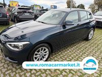 Usata BMW 116 Efficient Dynamics 116 CV (85 kW) 2015 Blu Utilitaria