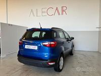 Usata Ford Ecosport 100 CV (73 kW) 2018 Blu/azzurro SUV