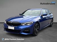 Usata BMW 330e M Sport 285 CV (209 kW) 2020 Blu Station wagon