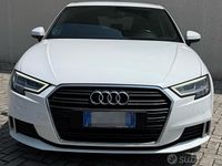Usata Audi A3 S-Line 116 CV (85 kW) 2018 Bianco Berlina