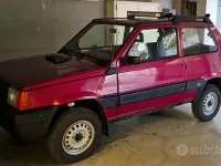 Usata Fiat Panda 4x4 Club 50 CV (36 kW) 1993 Rosso Utilitaria
