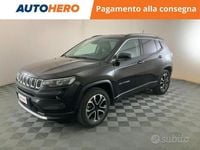 Usata Jeep Compass Limited 131 CV (96 kW) 2021 Nero SUV