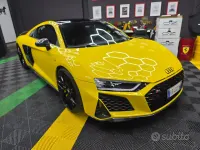 Usata Audi R8 Coupé Performance 610 CV (448 kW) 2016 Giallo Coupé