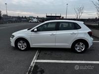 Usata VW Polo 80 CV (58 kW) 2018 Bianco Berlina
