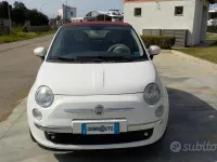 Usata Fiat 500C Rock 95 CV (69 kW) 2012 Bianco Cabrio