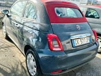 Usata Fiat 500 70 CV (51 kW) 2022 Grigio Cabrio