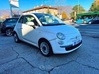 Begagnad Fiat 500 Lounge 95 HK (69 kW) 2012 Vit Halvkombi
