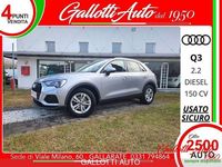 Usata Audi Q3 150 CV (110 kW) 2020 Argento SUV
