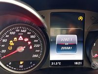 Usata Mercedes C220 170 CV (125 kW) 2015 Blu Station wagon