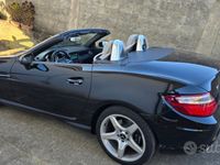 Usata Mercedes SLK250 204 CV (150 kW) 2011 Nero Cabrio