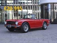 Usata Triumph TR6 95 CV (69 kW) 1976 Rosso Cabrio