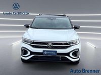 Nuova VW T-Roc R-line Plus 150 CV (110 kW) 2025 Pure white nero SUV