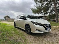 Usata Nissan Leaf Tekna 89 kW (122 CV) 2019 Bianco Utilitaria