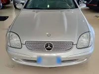 Usata Mercedes SLK200 163 CV (119 kW) 2003 Argento Cabrio