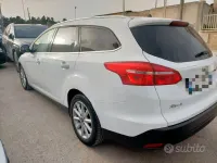 Usata Ford Focus Titanium 120 CV (88 kW) 2018 Bianco Station wagon