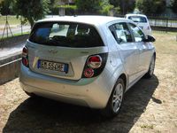Usata Chevrolet Aveo LTZ 95 CV (69 kW) 2012 Argento Berlina