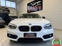 Usata BMW 118 Sport Line 150 CV (110 kW) 2017 Bianco Utilitaria