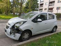 Begagnad Chevrolet Spark 68 HK (50 kW) 2010 Vit Halvkombi