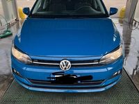 Usata VW Polo 95 CV (69 kW) 2018 Blu Berlina