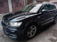 Usata VW Tiguan R-line 115 CV (84 kW) 2019 Nero SUV