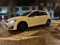 Usata VW Golf VII GTD 184 CV (135 kW) 2013 Bianco Berlina