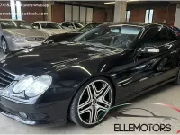 Gebraucht Mercedes SL500 AMG 306 PS (225 kW) 2002 Schwarz Cabrio