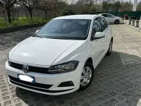 Usata VW Polo Trendline 75 CV (55 kW) 2019 Bianco Utilitaria