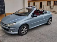 Usata Peugeot 206 CC 109 CV (80 kW) 2003 Grigio Cabrio