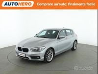 Usata BMW 114 Advantage 95 CV (69 kW) 2018 Argento Utilitaria